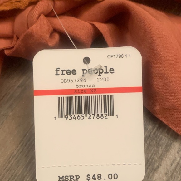 NWT Free People Cassandra Crop Top Bralette Bra XS - Picture 9 of 12